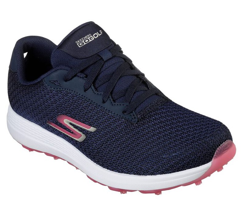 Skechers Go Max - Fairway - Womens Golf Shoes Navy/Pink [AU-JH3068]